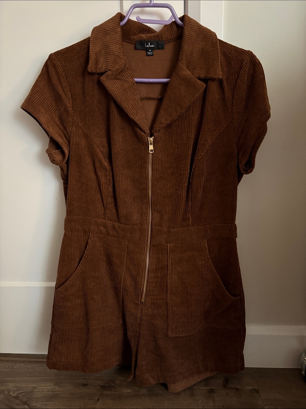 Corduroy Romper